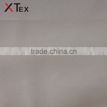 environmentally-friendly flame retardant leather fabrics,vinyl with french terry for sofa material by the yard