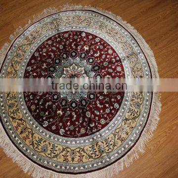 Round Carpet, Handmade Silk Carpets, Turkish Silk Carpets