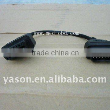 OBD2 cable J1962m to J1962f OBD2 interface