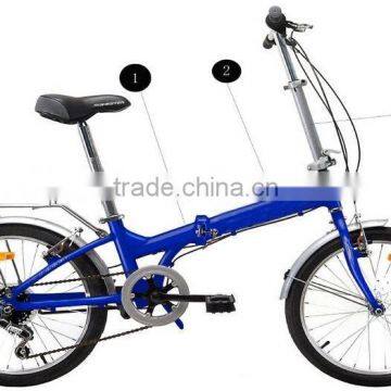 20"steel single seat folding bicycle(KB-F1629)