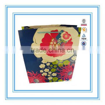 inCustom design Matte/glossy lamation 210gsm C1S paper shopping bag