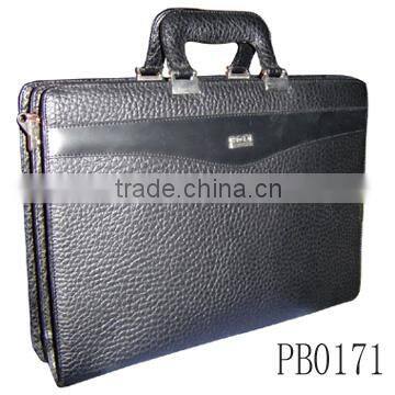 China shop online cheap wholesale pu leather briefcase bag professional messenger bag