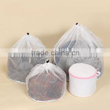 Good Quality Polyester Mesh Drawstring Laundry Bag
