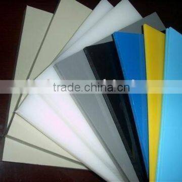 Color plastic sheet