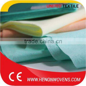 Specializing In The Production, Cotton Fiber Material Yellow Color Nonwoven Spunlace Fabric