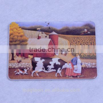 Factory directly selling Tin fridge magnet