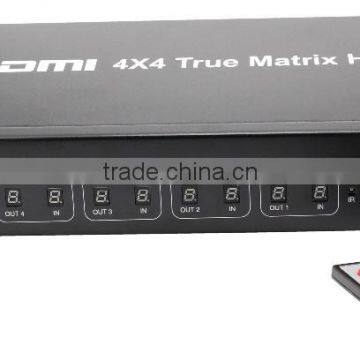 HDMI 4X4 True Matrix High definition Video (1080P)