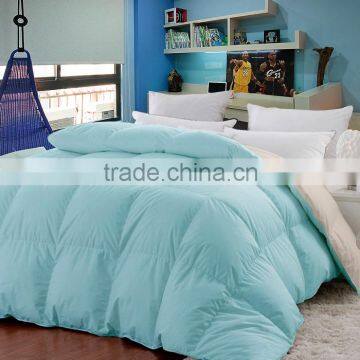 7D recycle hollow fiber quilted white comforter