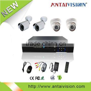 HD video recorder good Quality video record machine 1080n 4CH P2P CCTV DVR kit