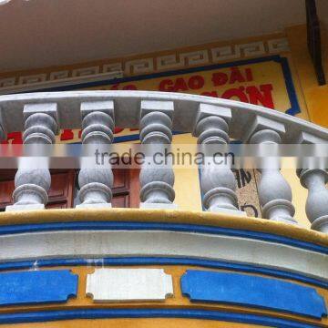 White Fashion Marble Hand-rails Interior Stair Railing From Vietnam photo-2