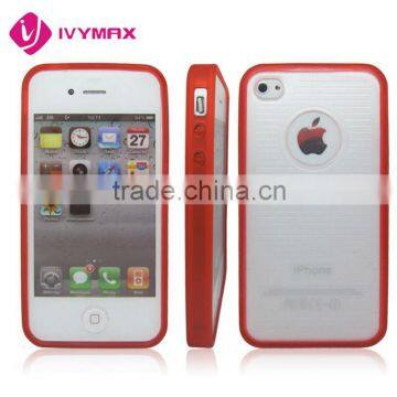 case for iphone 4s tpu+pc protective cover