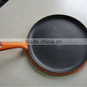 2015 new design cast iron fry pan