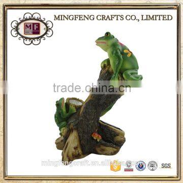 Factory Custom Handicraft Carved Resin Frog photo-5