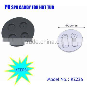 PU Strong Spa Tray Table Hot Tub Caddy Bathtub Tray Spa Side Tray Table