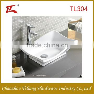 2015 hot sale porcelain white/black resin sink,popular ceramic bathroom sink