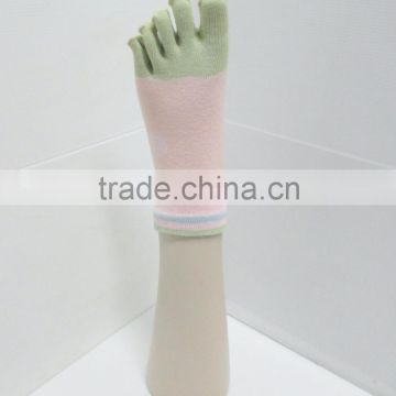 ladies designed 5 toe sock