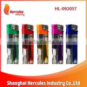 Wholesale HL-09205T electronic lighter fire with LED light