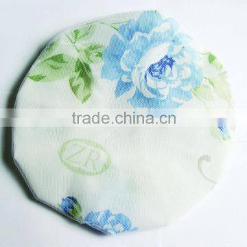 wholesale bathroon products mesh shower cap, high quality mesh shower cap for promotion