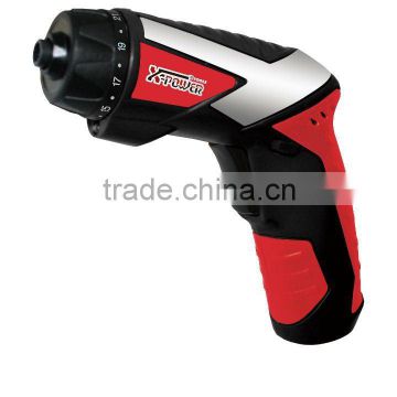 3.6Volt Li-ion cordless screwdriver Packing in metal case