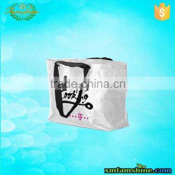 promotional pp woven shopping bag with lamination