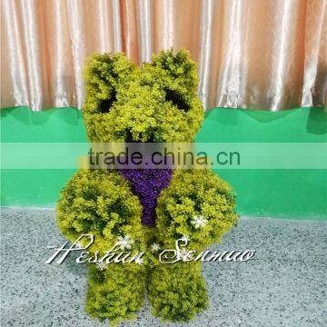 lifelive plastic animal artificial moss topiary animal for decor