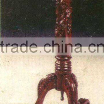 Grape Carved Planstand Mahogany Indoor Furniture
