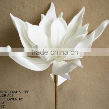 Decorative artificial EVA flower stem 23" for home decoration