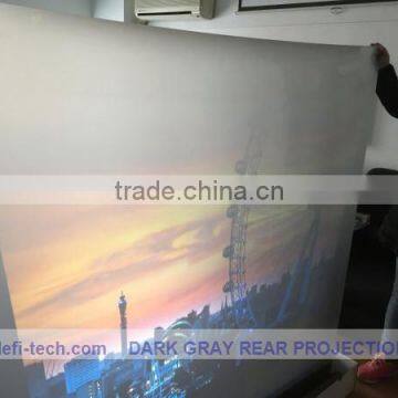 Transparent holographic film for window shop dispay,Auto show, wedding photo studio, bank, gym, store, restaurant