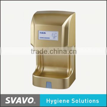 public lavatory automatic hand dryer machine wall mounted bathroom jet air hand dryer