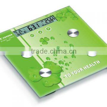EF901-S30 Green Health Scale Electronic Weighing Scale Electronic Body Fat Scale Camry Weigh Scale