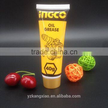Plastic laminated cosmetic tube packaging