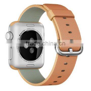 New arrival nylon woven band outdoor style nylon band for apple watch