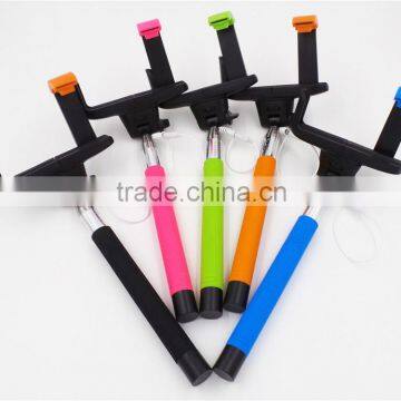 Wholesale Handheld Mobile Phone Cable Selfie Stick