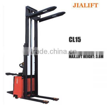 1500KG Pedestrian Full Electric Stacker forklift CL15