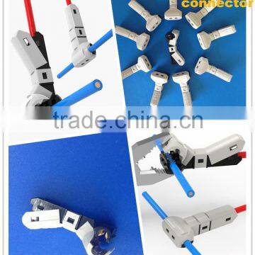 2014 new design quick connect push type wire terminal connectors 2.25~3.0mm2