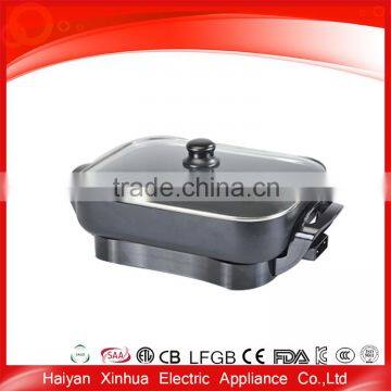 New design cheap custom non-stick electric grill frying pan