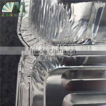 A05 Alloy 8011 3003 Aluminium Foil Eco-friendly Heat Resistant Takeaway Food Container photo-3