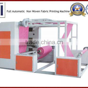 Full Automatic Four Color Non Woven Fabric Printing Machine