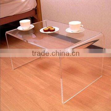 Simple carved acrylic nesting tables manufacture