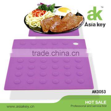 Silicone Kitchenware Tools Good Insulation Silicone Hot Food Table Mat