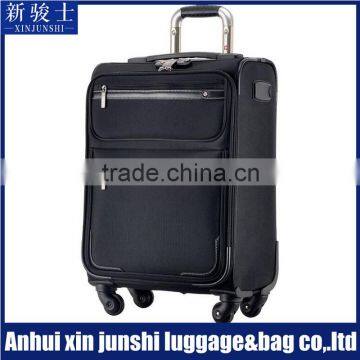 600D Polyester 360 Wheel Business Soft Trolley Luggage