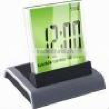 color change desk clock digital calendar clcok