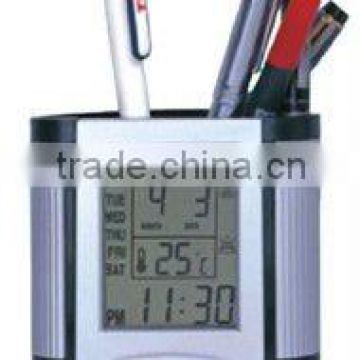 multifunction lcd calendar temperature clock