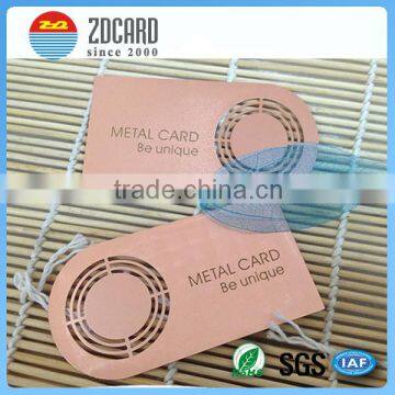 Cheap Price Stainless Steel Credit Card Size Printed Metal Card for Business Quality Choice