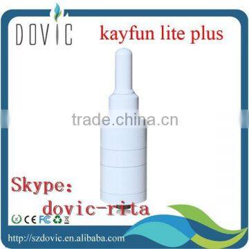 New arrival !!! huge vapor e cig tank kayfun lite plus hot sale ,white kayfun lite plus most popular