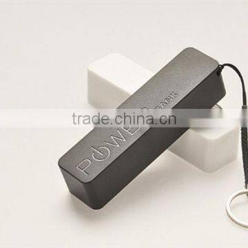 2600mAh Black Perfume Power Bank