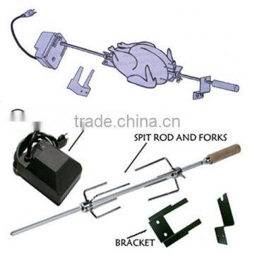 High Quality Rotisserie Motor BBQ Grill Garden Charcoal Grill With Motor photo-3