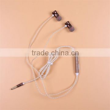 Wholesale Great Sound Universal In Ear Metal Earphone