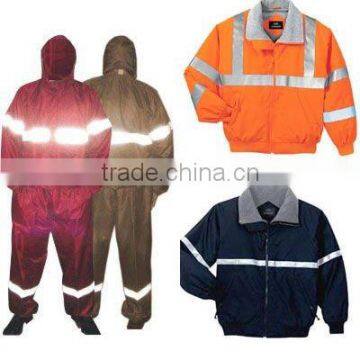 High visibility safety workwear jackets