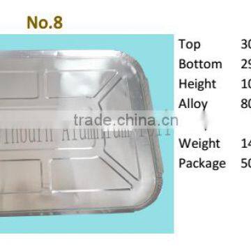 8011 food grade aluminium foil food container